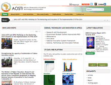 Tablet Screenshot of aosti.org